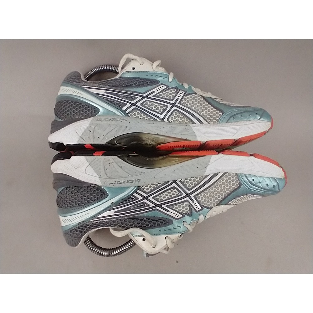 Asics GT-2160 Womens Running Shoes White Silver Teal T154N Size 8.5 - Picture 5 of 12